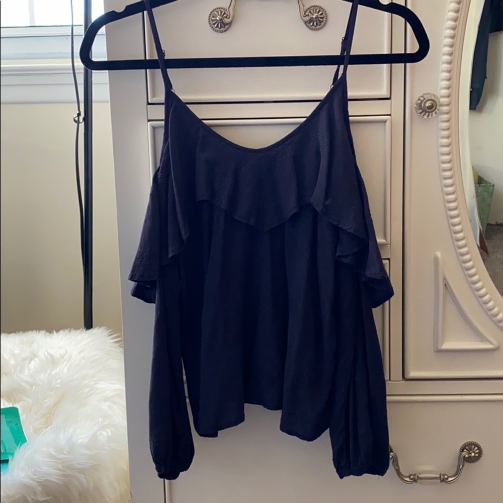 Cold Shoulder Top - Picture 1 of 2